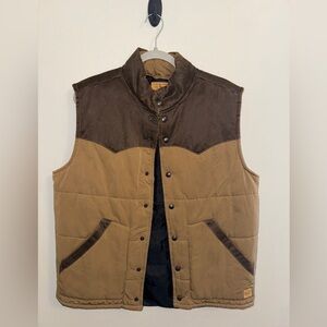 RedHead Brown and Tan Quilted Vest